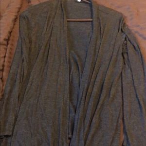 Grey cardigan
